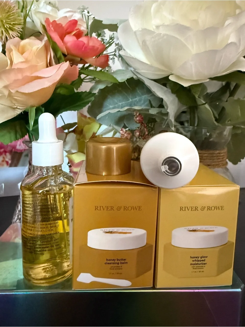 🆕🍯 RIVER & ROWE LIMITED EDITION “HONEY” 4-PIECE SKIN CARE COLLECTION. BRAND NEW
